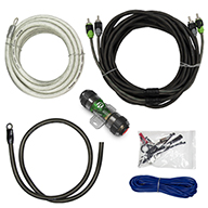 PRO SERIES - 1500W 4 AWG Amp Kit with RCA Cable