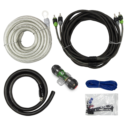 PRO SERIES - 600W 8 AWG Amp Kit with RCA Cable [R5A8] : Raptor, Car