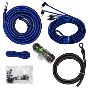 MID SERIES - 360W 8 AWG Amp Kit with RCA Cable
