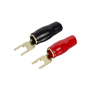 MID SERIES - 8 AWG Gold Spade Barrier Terminals