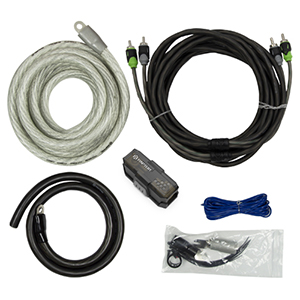 PRO SERIES - 3800W 1/0 AWG Amp Kit with RCA Cable